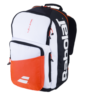 Babolat Pure Strike Backpack Rucksack Sporttasche Tennistasche Schl�gertasche Racketbag Racket Holder wei�/schwarz/rot 753104-374