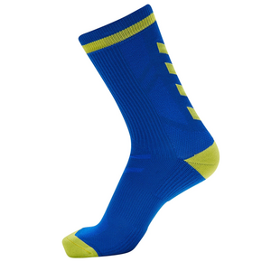 Hummel Elite Indoor Sport Sock Low Socken Sportsocken blau/gelb 204043-8606