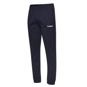 Hummel Go Cotton Pant Sporthose Trainingshose Sweathose Jogginghose Hose blau 203530-7026