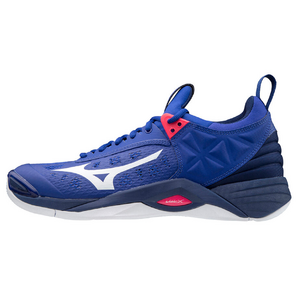 Mizuno Wave Momentum Indoor Volleyball Handball Hallenschuhe Sportschuhe blau/weiss V1GA191220