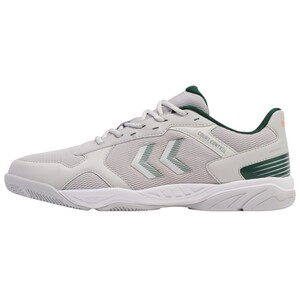 Hummel Court Control II Indoor Hallenschuhe Sportschuhe Tennisschuhe grau/gr�n 225341-2004