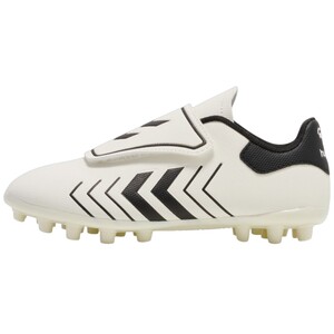 Hummel Hattrick MG JR Fu�ballschuhe Klettverschluss wei�/schwarz 217580-9806