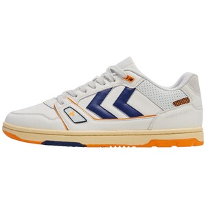 Hummel Power Play LX-E Sneaker Schuhe wei�/blau/orange 226244-9340