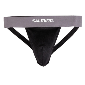 Salming Goalie Protectiv Jock Strap E-Series Tiefschutz Intimschutz f�r Handball Torhu?ter schwarz/grau 1149420-0110 suspensorium Sackschutz