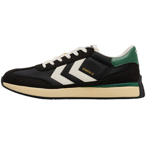Hummel Stadion 23 Sneaker Schuhe Sportschuhe schwarz/gr�n/beige 228677-2267