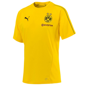 Puma BVB Borussia Dortmund Herren Training Jersey Trikot T-Shirt gelb/schwarz 753358-01