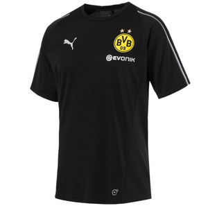 Puma BVB Borussia Dortmund Kinder Training Jersey Trikot T-Shirt Jr. schwarz/gelb 753359-02