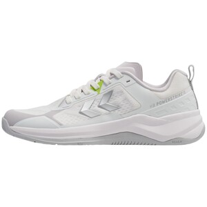 Hummel HB Powerstrike Pro Indoor Hallenschuhe Sportschuhe Handballschuhe weiss/silber 230729-9001