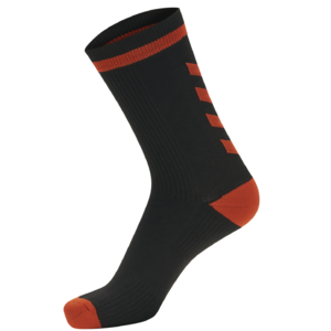 Hummel Elite Indoor Sport Sock Low Socken Sportsocken schwarz/rot 204043-2025