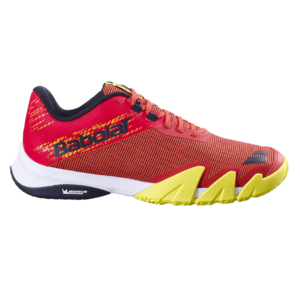 Babolat Jet Viva Padel-Tennis Padelschuhe Sportschuhe rot/schwarz/gelb/wei� 3A0S25B934-5068