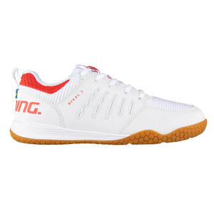 Salming Rival 2 JR Indoor Handballschuhe Hallenschuhe Sportschuhe wei�/rot 1235025-0705