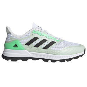 Adidas Adipower 2.1 Field Hockey Feldhockeyschuhe Hockeyschuhe Sportschuhe wei�/schwarz/gr�n GZ4103