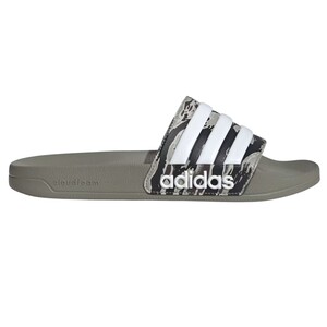 Adidas Shower Adilette Slide Badelatschen Badeschlappen Sandale Camouflage grau/weiss/schwarz JQ2295