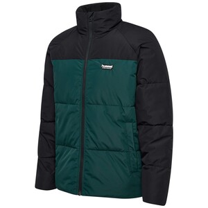 Hummel hmlPUFF Jacket Short Sportswear Herren Winterjacke gr�n/schwarz 225948-6565