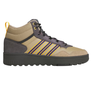 Adidas Hoops 4.0 Mid Winterized Sneaker Boot Stiefel oliv/beige/grau JR6704