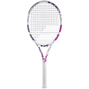 Babolat Evo Aero Tennisschl�ger Tennis Racket Strung besaitet wei�/pink/grau 102517-100