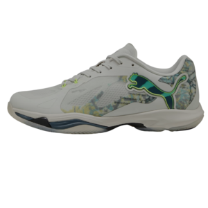 Puma Vantage Nitro Berlin Special Edition Indoor Handball Hallenschuhe Sportschuhe weiss/gr�n/gelb 108937-01