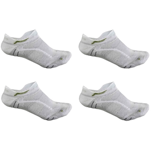 4 Paar F-Lite Road Bike Comfort Sneaker Footie Socken Fahrradsocken Funktionssocken Sneakersocken wei�/grau/gr�n 24-4509-8-0012