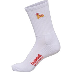 Hummel hml3-PACK SOCKS EMBROIDERY Sportswear Sportsocken Socken Handballsocken wei�/bunt 228035-7995