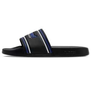 Hummel Pool Slide RT Retro Badeschuhe Badelatsche Badeschlappen dunkelgrau/blau/wei� 228340-2267
