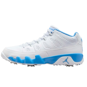 Nike Air Jordan 9 G Golf Schuhe Golfschuhe wasserabweisend wei�/blau FJ5934-101