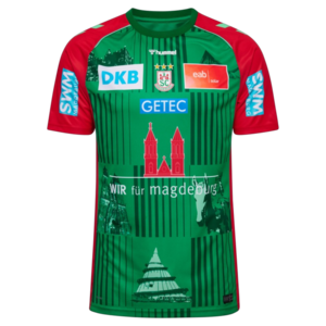 Hummel SCM SC Magdeburg Home 2026/27 Handball Jersey Trikot Heimtrikot Shirt S/S HBL gr�n 238198-6235