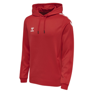 Hummel Core XK Poly Sweat Hoodie Pullover rot/wei� 211482-3062
