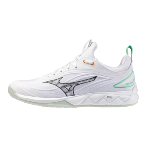 Mizuno Wave Luminous 3 Indoor Volleyball Handball Hallenschuhe Sportschuhe weiss/schwarz/gr�n V1GA242016