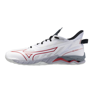 Mizuno Wave Mirage 5 Indoor Handball Volleyball Hallenschuhe Sportschuhe wei�/rot/grau X1GA235096