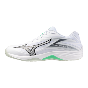Mizuno Thunder Blade Z Indoor Handball Volleyball Hallenschuhe Sportschuhe weiss/schwarz/gr�n V1GA237016
