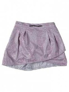 Patrizia Pepe Rock mit Spitze flieder