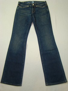 NFY 265 Bootcut Damen Jeans Hose Jeanshose Damenjeans Damenhose blau