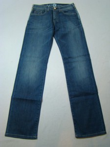 NFY 843 Straight Cut Jeans blau