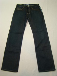 NFY 843 Straight Cut Damen Jeans Damenjeans Hose dunkelblau