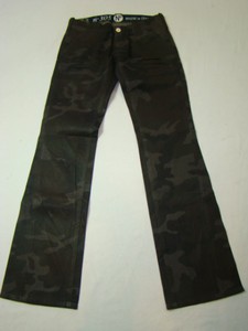 NFY 305 Straight Cut Jeans Camo braun