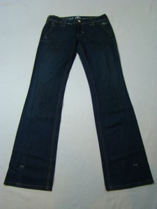 NFY 305 Bootcut Damen Jeans Hose Jeanshose Damenjeans Damenhose blau