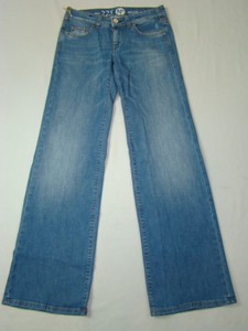 NFY 225 Straight Cut Jeans Damenjeans Hose blau