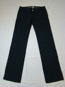 NFY 349 Straight Cut Hose Damenhose Designerhose dunkelblau