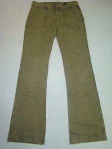 Meltin`Pot Nigel Boot Cut Jeans khaki Damenjeans Designerjeans