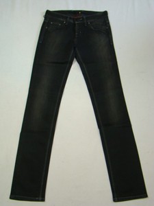 Meltin`Pot Melty Tight Cut Jeans schwarz Damenjeans Designerjeans