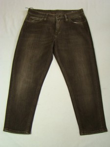 Meltin`Pot Milva 3/4 Jeans braun Caprijeans Damenjeans Designerjeans