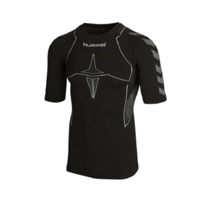 Hummel Hero Baselayer Jersey Funktionsshirt Kompressionsshirt Shirt schwarz 03999-2055