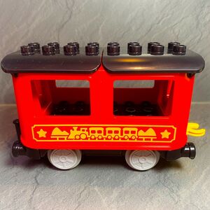 LEGO DUPLO Eisenbahn Anhnger Waggon Passagierwaggon Rot - 10874 NEU! Menge 1x