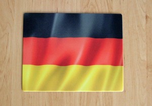 Mousepad Deutschland Fahne Schwarz/Rot/Gold 24 x 19 cm