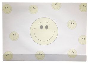 Schreibtischunterlage Papier mit Schutzleiste Smiley/Smilies 25 Blatt 59,4 x 42 cm 90g-Papier