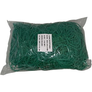 1 Kg Gummiringe Gummib�nder gr�n 50 mm � 1,5 x 1,5 mm breit
