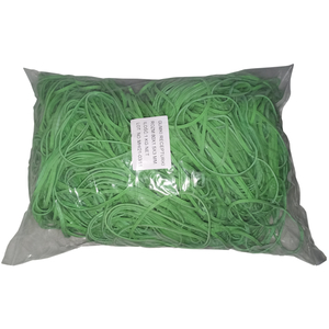 1 Kg Gummiringe Gummib�nder gr�n 80 mm � 1,5 x 3 mm breit