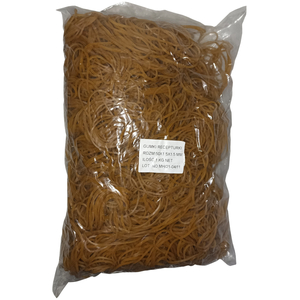 1 Kg Gummiringe Gummib�nder natur 50 mm � 1,5 x 1,5 mm breit