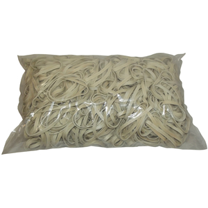 1 kg Gummiringe wei� 50 mm � 1,2 x 5 mm breit