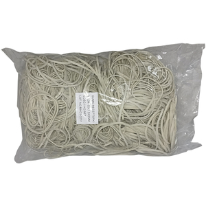 1 kg Gummiringe wei 60 mm  1,5 x 3 mm breit